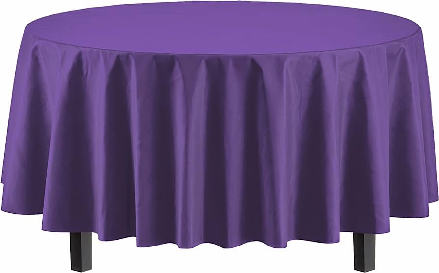 PLASTIC TABLE COVER