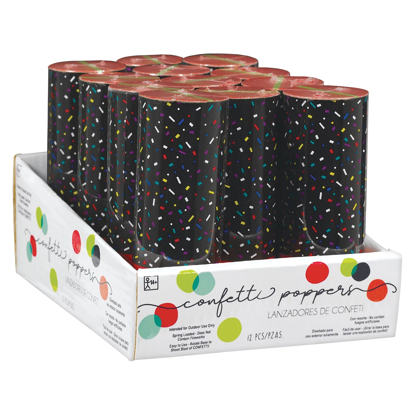 CONFETTI PARTY MINI POPPERS