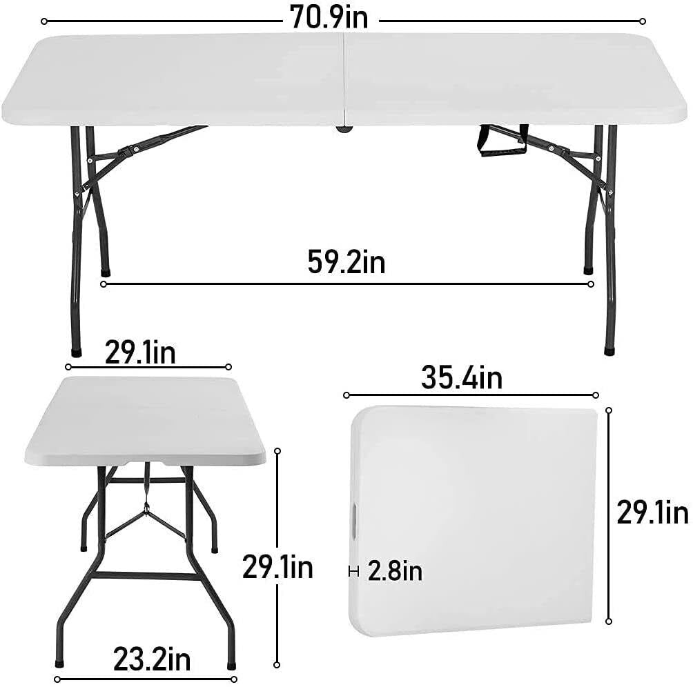 Rectangular Table 6ft