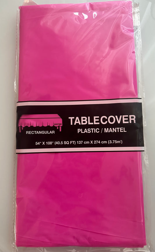 PLASTIC TABLE COVER