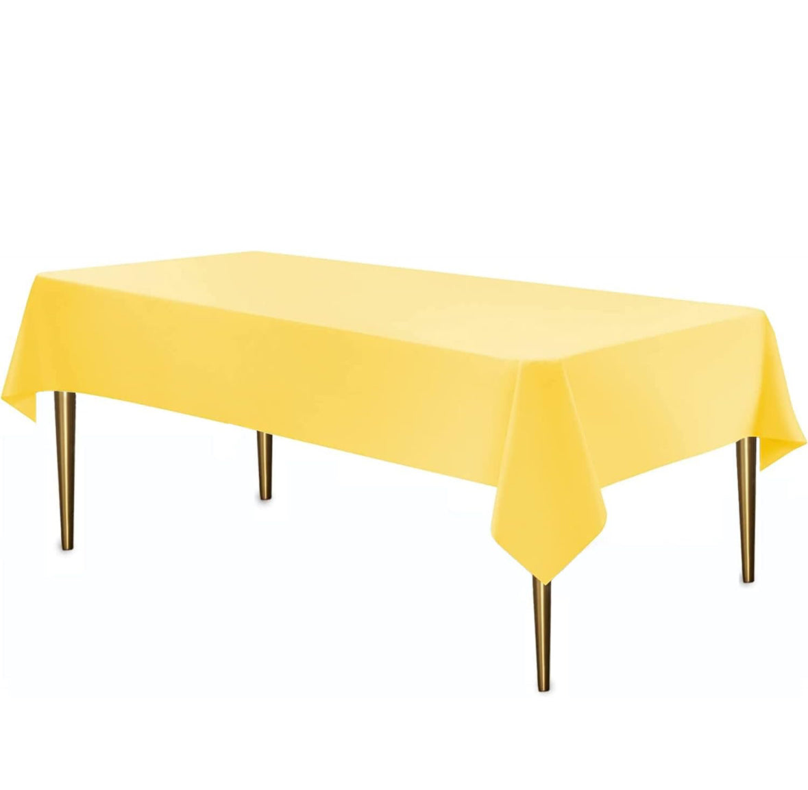 PLASTIC TABLE COVER