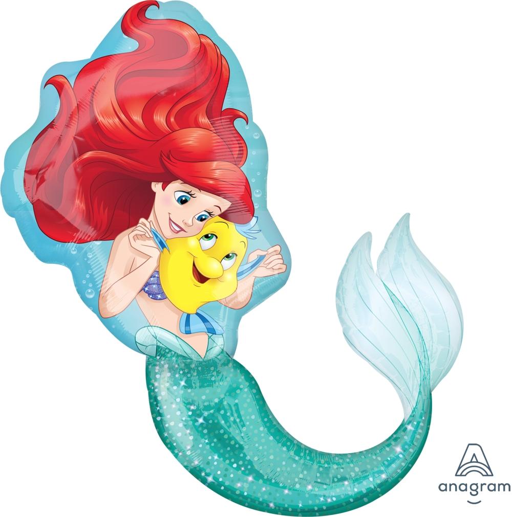 The Little Mermaid Foil Balloon Jumbo